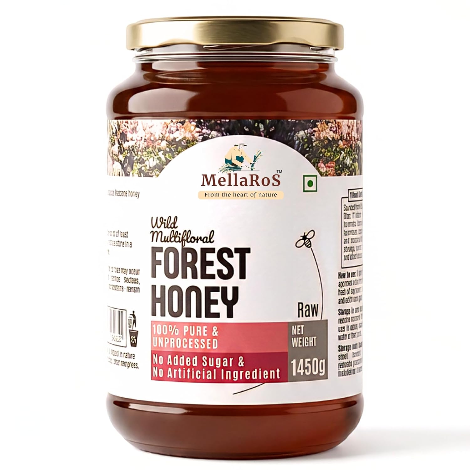 Organic Forest Honey (Multifloral-1450g)